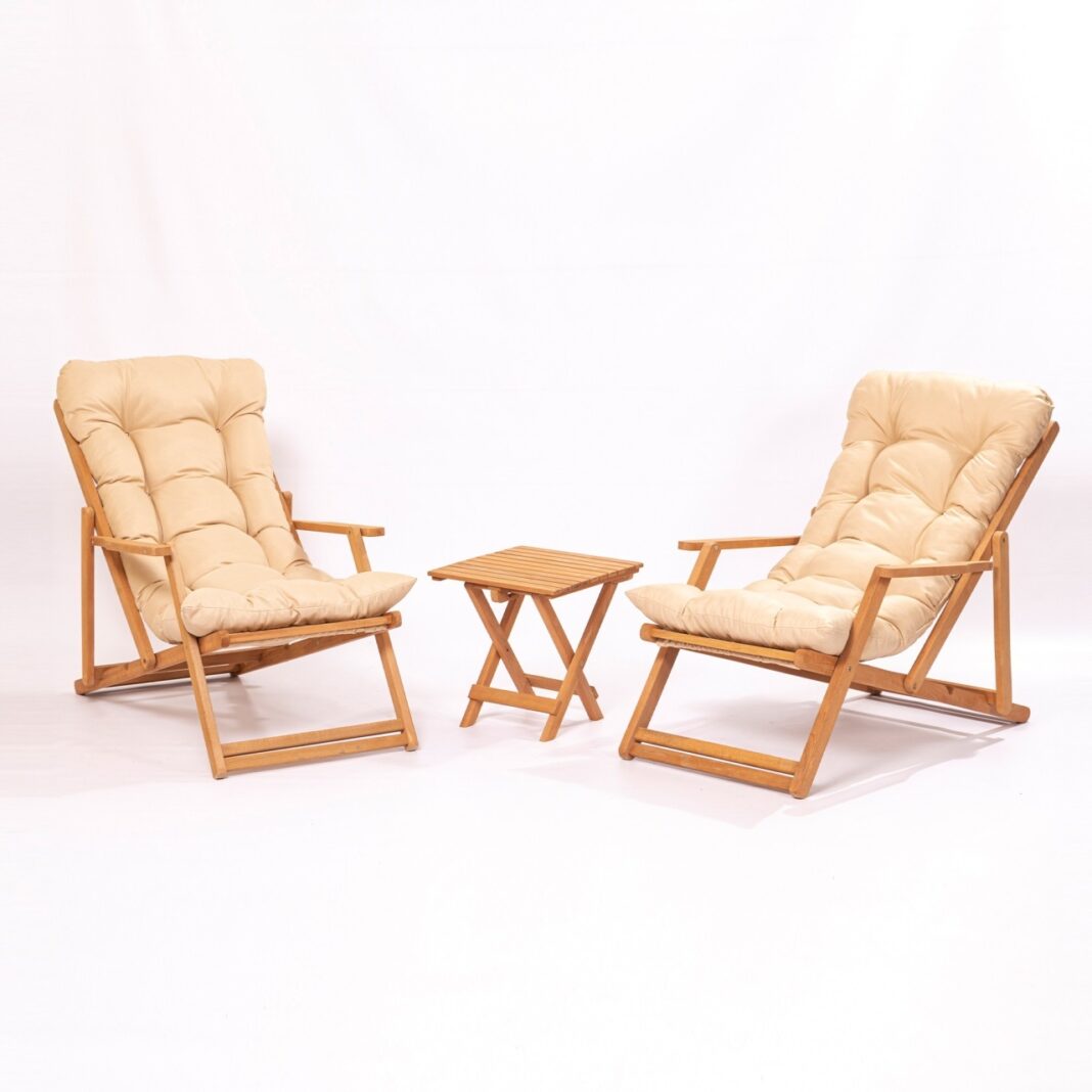 Set masă și scaune de grădină, 3 bucati My007 Maro 66x110x48 cm Set masă și scaune de grădină, 3 bucati My007 Maro 66x110x48 cm