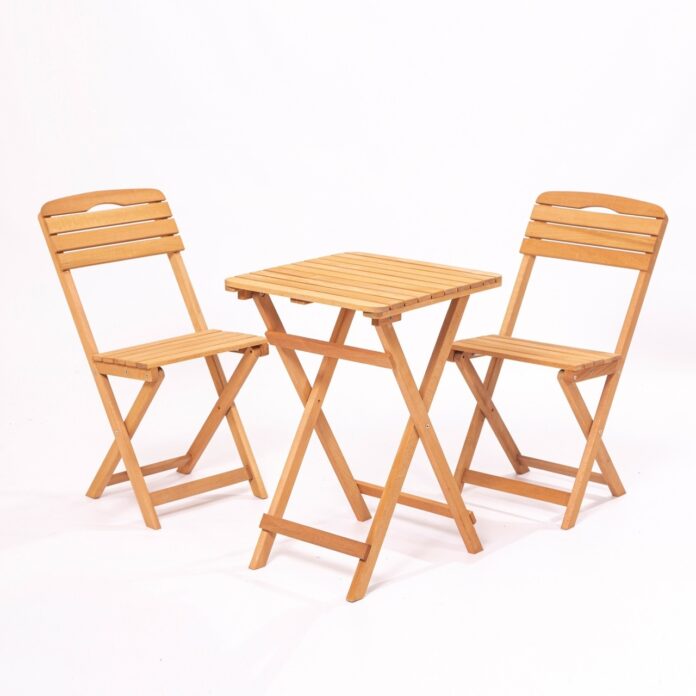 Set masa si scaune de gradina (3 piese) My001 Maro 50x72x50 cm Set masa si scaune de gradina (3 piese) My001 Maro 50x72x50 cm