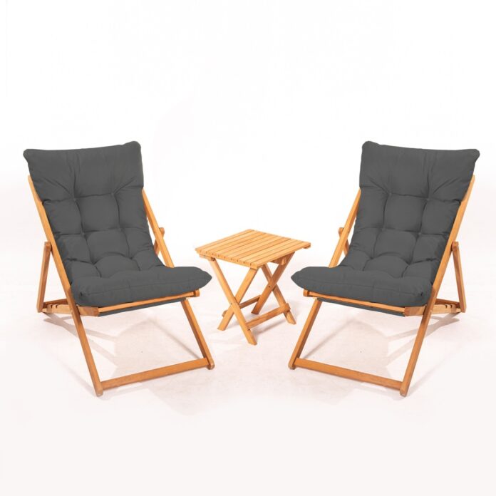 Set masa si scaune de gradina (3 piese) My005 Gri 40x40x40 cm Set masa si scaune de gradina (3 piese) My005 Gri 40x40x40 cm