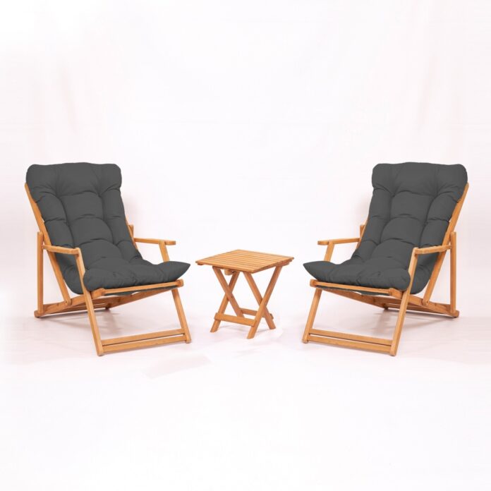 Set masa si scaune de gradina (3 piese) My007 Gri 40x40x40 cm Set masa si scaune de gradina (3 piese) My007 Gri 40x40x40 cm