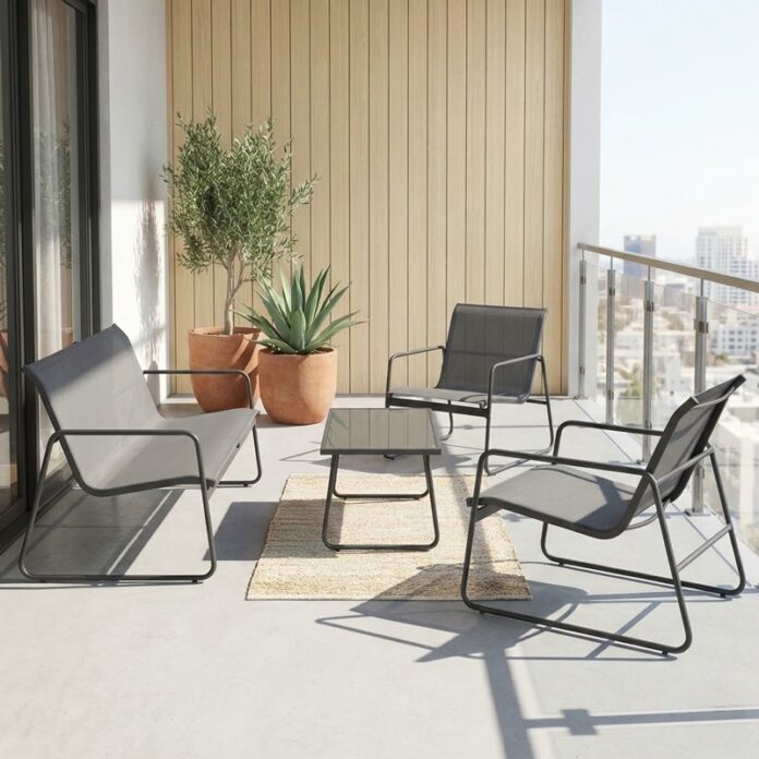 Set mobilier de grădină Veranda, antracit Set mobilier de grădină Veranda, antracit