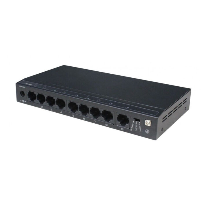 Switch ethernet PoE+ SF9P-HM, 8 porturi, 1.8Gbps, Switch ethernet PoE+ SF9P-HM, 8 porturi, 1.8Gbps,
