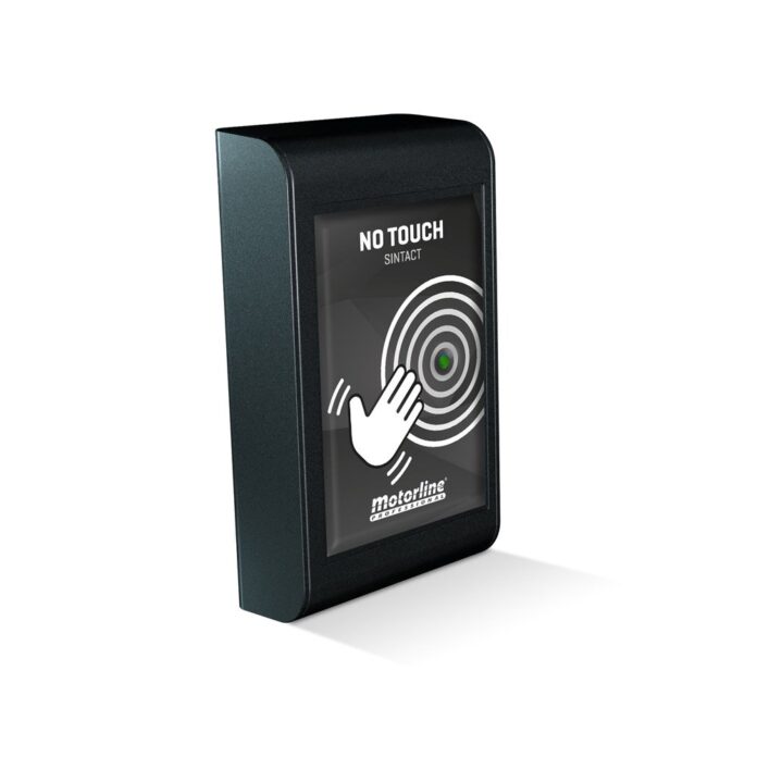Buton cerere iesire fara contact Motorline SINTACT, compatibil cu usi automate, distanta 35 cm, aparent Buton cerere iesire fara contact Motorline SINTACT, compatibil cu usi automate, distanta 35 cm, aparent
