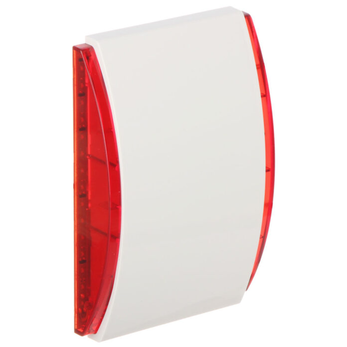 Sirena de interior cu LED Satel SPW-220 R, 120 dB, 3 tonuri, rosu Sirena de interior cu LED Satel SPW-220 R, 120 dB, 3 tonuri, rosu