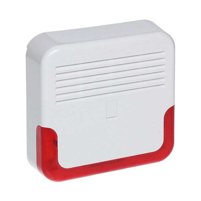 Sirena stroboscopica de exterior Satel SP-6500 R, sirena, 120 dB, LED, tamper, rosie Sirena stroboscopica de exterior Satel SP-6500 R, sirena, 120 dB, LED, tamper, rosie