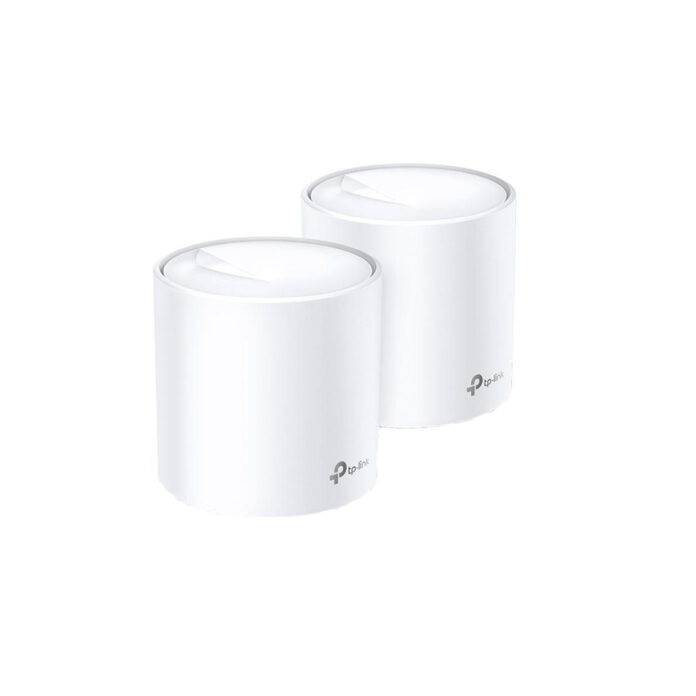Sistem Mesh Gigabit Dual-Band TP-Link DECO X60(2-PACK), 2 porturi, 2.4/5.0 GHz, 2402 Mbps, 465 M, WiFi6 Sistem Mesh Gigabit Dual-Band TP-Link DECO X60(2-PACK), 2 porturi, 2.4/5.0 GHz, 2402 Mbps, 465 M, WiFi6