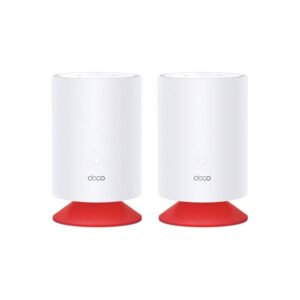 Sistem Mesh wireless Dual-Band Gigabit TP-Link DECO VOICE X20 2PK, 2.4/5 GHz, WiFi 6, 1Gbps, MU-MIMO, microfon Sistem Mesh wireless Dual-Band Gigabit TP-Link DECO VOICE X20 2PK, 2.4/5 GHz, WiFi 6, 1Gbps, MU-MIMO, microfon