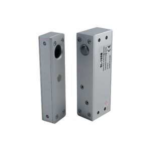 Mini bolt electromagnetic SL-165B, fail safe, temporizare, 800 kgf Mini bolt electromagnetic SL-165B, fail safe, temporizare, 800 kgf