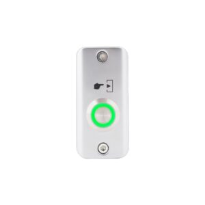 Buton cerere iesire pentru exterior SMB-S001(LED)-RDGN, NO/COM, LED rosu / verde, aliaj zincat, aparent Buton cerere iesire pentru exterior SMB-S001(LED)-RDGN, NO/COM, LED rosu / verde, aliaj zincat, aparent