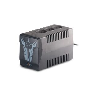 Stabilizator de tensiune cu 3 prize nJoy Paladin 1000 PWAV-10003PL-AZ01B, 1000 VA/ 500 W Stabilizator de tensiune cu 3 prize nJoy Paladin 1000 PWAV-10003PL-AZ01B, 1000 VA/ 500 W
