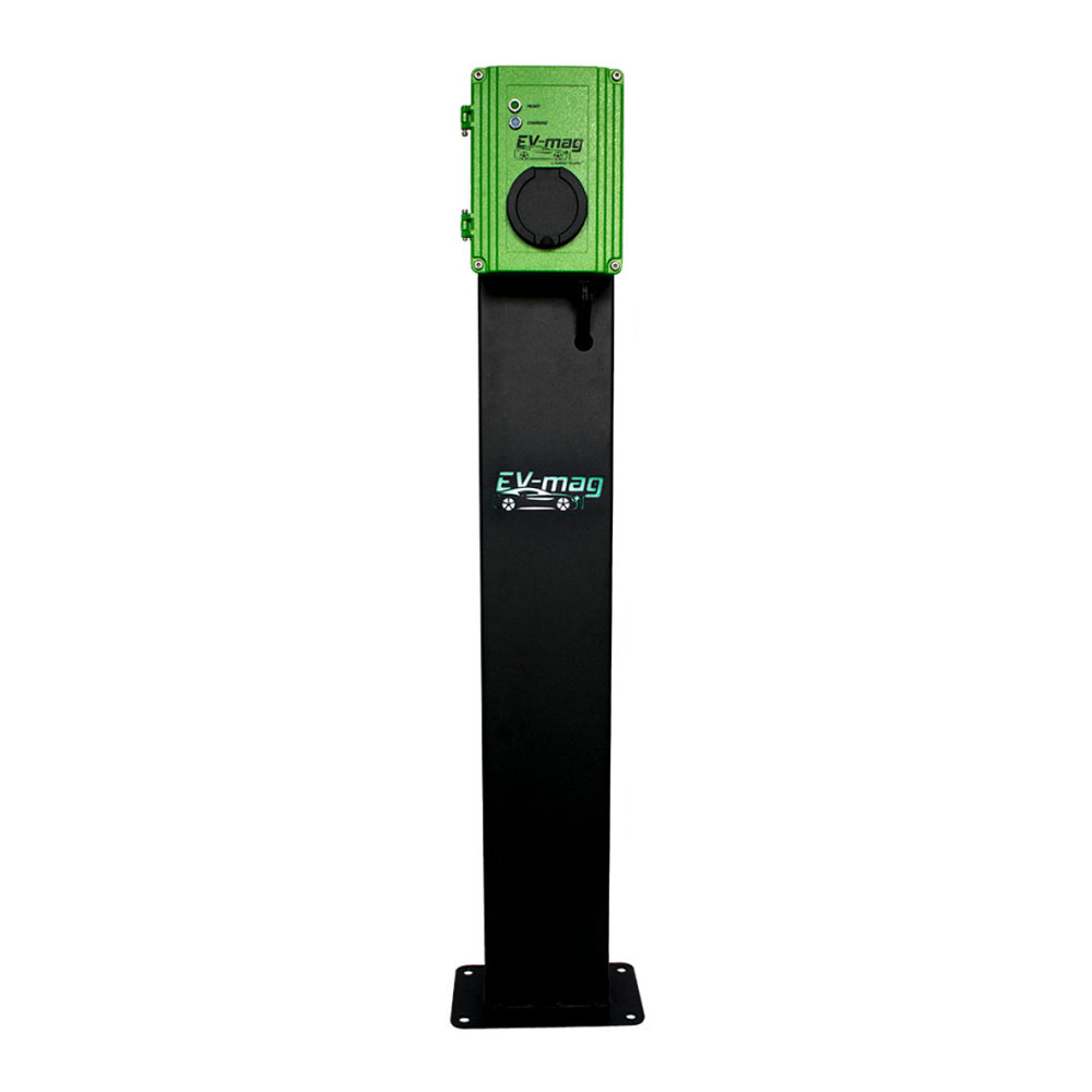Statie fixa incarcare masini electrice EV-MAG GS103T2GOS-N, 3.6 kW, type 2, monofazat, montaj pe stativ Statie fixa incarcare masini electrice EV-MAG GS103T2GOS-N, 3.6 kW, type 2, monofazat, montaj pe stativ