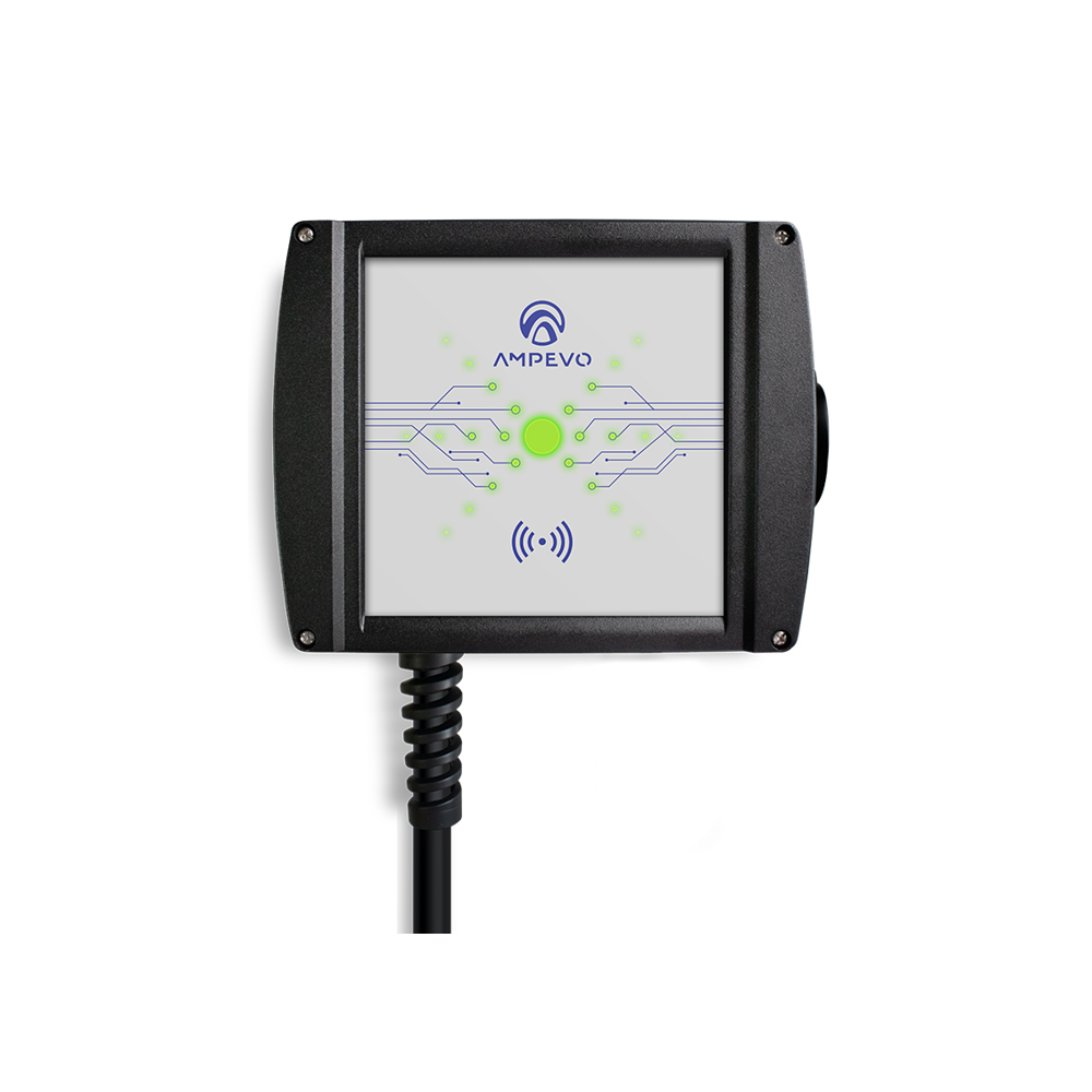 Statie incarcare masini electrice Ampevo AMP107T2GO-CP, 7.4 kW, Type 2, monofazat Statie incarcare masini electrice Ampevo AMP107T2GO-CP, 7.4 kW, Type 2, monofazat
