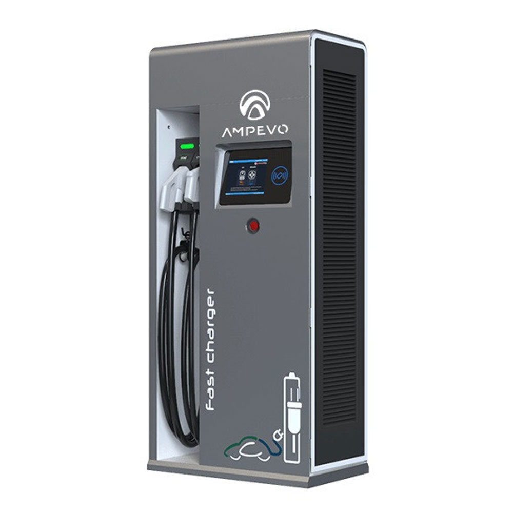 Statie incarcare masini electrice EV-MAG AMPEVO DC 60 kW AC/CCS2/CHAdeMO, RFID, 4G, ecran LCD, CCS 2, incarcare 2 masini, alimentare 3P 400V Statie incarcare masini electrice EV-MAG AMPEVO DC 60 kW AC/CCS2/CHAdeMO, RFID, 4G, ecran LCD, CCS 2, incarcare 2 masini, alimentare 3P 400V