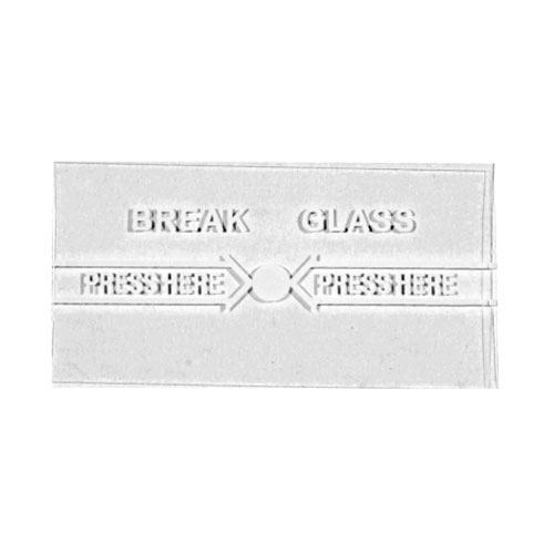 Sticla pentru buton iesire de rezerva CPK-860|GLASS-P set 10 bucati Sticla pentru buton iesire de rezerva CPK-860|GLASS-P set 10 bucati