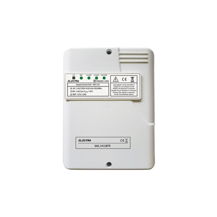 Sursa alimentare cu spatiu pentru baterie Electra SAC.142.BTR, 14 V, 230 V