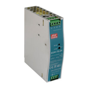 Sursa de alimentare pe sina DIN MeanWell EDR-75-24, 24 V, 76.8 W, 3.2 A Sursa de alimentare pe sina DIN MeanWell EDR-75-24, 24 V, 76.8 W, 3.2 A