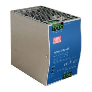 Sursa de alimentare pe sina DIN MeanWell NDR-480-48, 48 V, 480 W, 10 A Sursa de alimentare pe sina DIN MeanWell NDR-480-48, 48 V, 480 W, 10 A