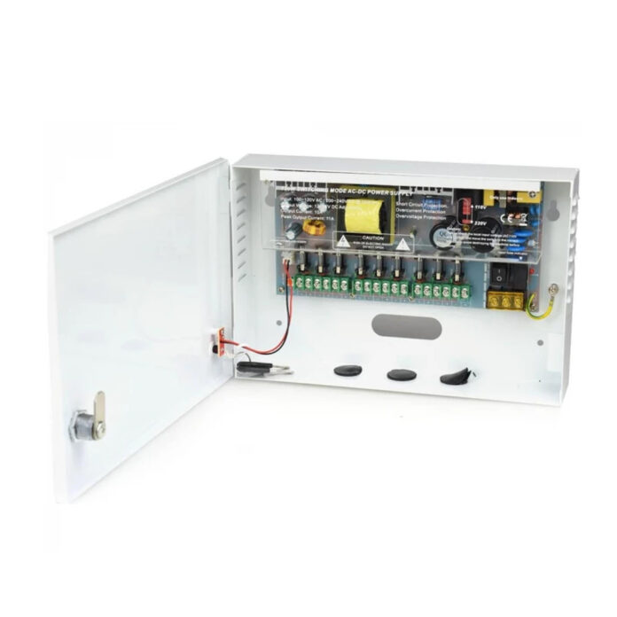 Sursa de alimentare ZTS1215-09F, 9 iesiri, 15A, 12-14V DC Sursa de alimentare ZTS1215-09F, 9 iesiri, 15A, 12-14V DC