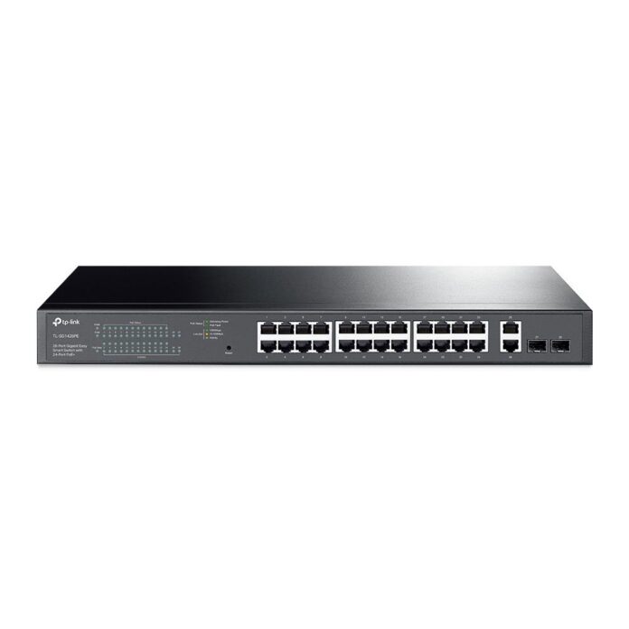 Switch 28 porturi TP Link TL-SG1428PE, 56 Gbps, 41.66 mpps, cu management Switch 28 porturi TP Link TL-SG1428PE, 56 Gbps, 41.66 mpps, cu management