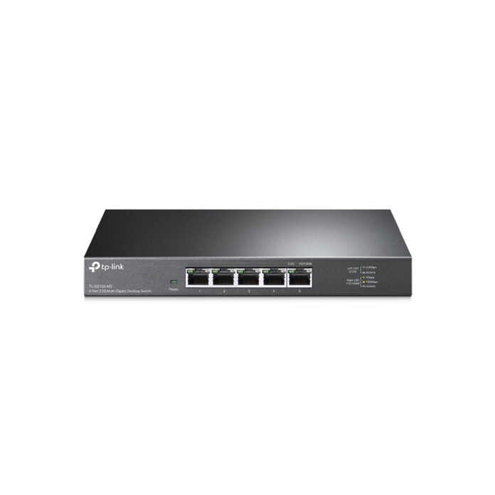 Switch 5 porturi Multi-Gigabit TP-Link TL-SG105-M2, 25 Gbps, 18.6 Mpps fara management Switch 5 porturi Multi-Gigabit TP-Link TL-SG105-M2, 25 Gbps, 18.6 Mpps fara management