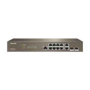 Switch cu 10 porturi Tenda TEG5312F, 24 Gbps, 17.9 Mpps, 16000 MAC, cu management Switch cu 10 porturi Tenda TEG5312F, 24 Gbps, 17.9 Mpps, 16000 MAC, cu management