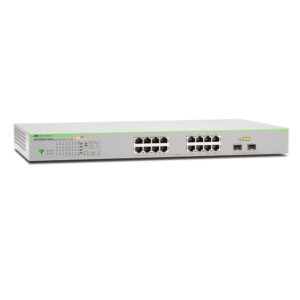 Switch cu 16 porturi Allied Telesis AT-GS950/16PS-50, 32 Gbps, 32.8 Mpps, 8.000 MAC, 2 porturi SFP, PoE, cu management Switch cu 16 porturi Allied Telesis AT-GS950/16PS-50, 32 Gbps, 32.8 Mpps, 8.000 MAC, 2 porturi SFP, PoE, cu management