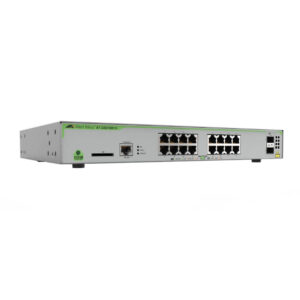 Switch cu 16 porturi Allied Telesis AT-GS970M/18-50, 36 Gbps, 26.8 Mpps, 16.000 MAC, 2 porturi SFP, 1U, cu management Switch cu 16 porturi Allied Telesis AT-GS970M/18-50, 36 Gbps, 26.8 Mpps, 16.000 MAC, 2 porturi SFP, 1U, cu management