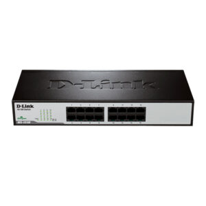 Switch cu 16 porturi D-Link DES-1016D, 3.2 Gbps, 2.38 Mpps, 8.192 MAC, fara management Switch cu 16 porturi D-Link DES-1016D, 3.2 Gbps, 2.38 Mpps, 8.192 MAC, fara management