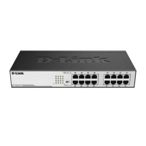 Switch cu 16 porturi D-Link DGS-1016D, 32 Gbps, 23.81 Mpps, 8.000 MAC, 1U, fara management Switch cu 16 porturi D-Link DGS-1016D, 32 Gbps, 23.81 Mpps, 8.000 MAC, 1U, fara management