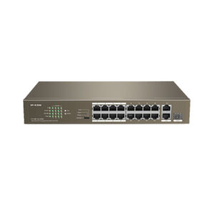 Switch cu 16 porturi IP-COM F1118P-16-150W, 7.2 Gbps, 5.36 Mpps, 4000 MAC, PoE, fara management Switch cu 16 porturi IP-COM F1118P-16-150W, 7.2 Gbps, 5.36 Mpps, 4000 MAC, PoE, fara management
