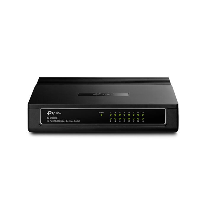 Switch cu 16 porturi TP-Link TL-SF1016D, 2000 MAC, 3.2 Gbps Switch cu 16 porturi TP-Link TL-SF1016D, 2000 MAC, 3.2 Gbps