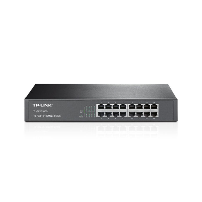Switch cu 16 porturi TP-Link TL-SF1016, 8000 MAC, 3.2 Gbps