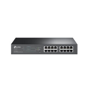 Switch cu 16 porturi TP-Link TL-SG1016PE, 8 PoE+, 8000 MAC, 32 Gbps, cu management Switch cu 16 porturi TP-Link TL-SG1016PE, 8 PoE+, 8000 MAC, 32 Gbps, cu management
