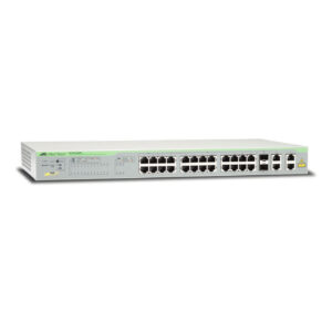 Switch cu 24 porturi Allied Telesis AT-FS750/28PS-50, 12.8 Gbps, 9.5 Mpps, 8.000 MAC, 2 porturi SFP combo, 1U, PoE, cu management Switch cu 24 porturi Allied Telesis AT-FS750/28PS-50, 12.8 Gbps, 9.5 Mpps, 8.000 MAC, 2 porturi SFP combo, 1U, PoE, cu management