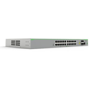 Switch cu 24 porturi Allied Telesis AT-FS980M/28-50, 12.8 Gbps, 9.52 Mpps, 16.000 MAC, 1U, PoE, cu management Switch cu 24 porturi Allied Telesis AT-FS980M/28-50, 12.8 Gbps, 9.52 Mpps, 16.000 MAC, 1U, PoE, cu management