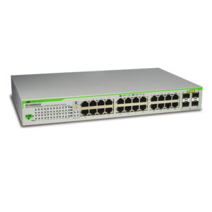 Switch cu 24 porturi Allied Telesis AT-GS950/24-50, 48 Gbps, 35.7 Mpps, 8.000 MAC, 4 porturi SFP, cu management Switch cu 24 porturi Allied Telesis AT-GS950/24-50, 48 Gbps, 35.7 Mpps, 8.000 MAC, 4 porturi SFP, cu management