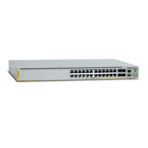 Switch cu 24 porturi Allied Telesis AT-X510-28GTX-50, 128 Gbps, 95.2 Mpps, 16.000 MAC, 4 porturi SFP+, cu management Switch cu 24 porturi Allied Telesis AT-X510-28GTX-50, 128 Gbps, 95.2 Mpps, 16.000 MAC, 4 porturi SFP+, cu management