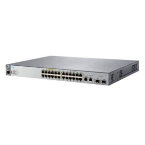 Switch cu 24 porturi Aruba J9779A, 12.8 Gbps, 2 porturi SFP, PoE, 1U, cu management Switch cu 24 porturi Aruba J9779A, 12.8 Gbps, 2 porturi SFP, PoE, 1U, cu management