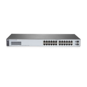 Switch cu 24 porturi Aruba J9980A, 52 Gbps, 38.6 Mpps, 8.000 MAC, 2 porturi SFP, 1U, cu management Switch cu 24 porturi Aruba J9980A, 52 Gbps, 38.6 Mpps, 8.000 MAC, 2 porturi SFP, 1U, cu management