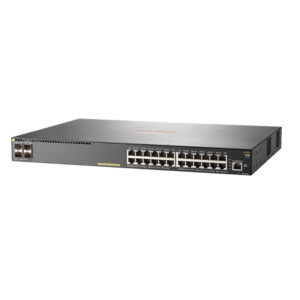 Switch cu 24 porturi Aruba JL261A, 56 Gbps, 41.7 Mpps, 4 porturi SFP, 1U, PoE+, cu management Switch cu 24 porturi Aruba JL261A, 56 Gbps, 41.7 Mpps, 4 porturi SFP, 1U, PoE+, cu management