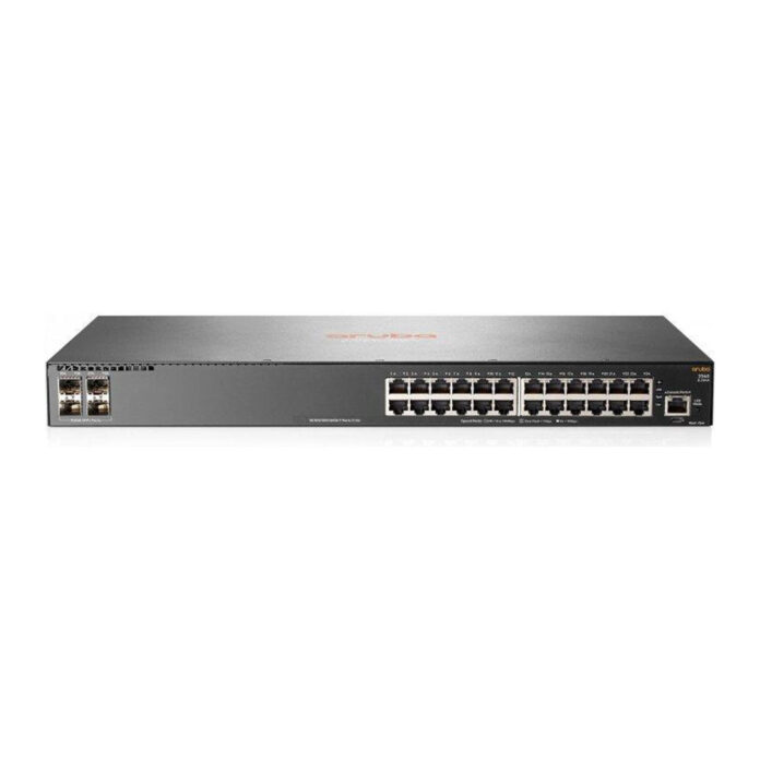Switch cu 24 porturi Aruba JL354A, 128 Gbps, 16.000 MAC, 4 porturi SFP+, 1U, cu management Switch cu 24 porturi Aruba JL354A, 128 Gbps, 16.000 MAC, 4 porturi SFP+, 1U, cu management