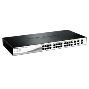 Switch cu 24 porturi D-Link DES-1210-28P, 12 Gbps, 9.5 Mpps, 8.000 MAC, 2 porturi SFP, PoE, cu management Switch cu 24 porturi D-Link DES-1210-28P, 12 Gbps, 9.5 Mpps, 8.000 MAC, 2 porturi SFP, PoE, cu management