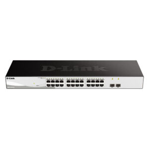 Switch cu 24 porturi Gigabit D-Link DGS-1210-26, 2 porturi SFP, cu management Switch cu 24 porturi Gigabit D-Link DGS-1210-26, 2 porturi SFP, cu management