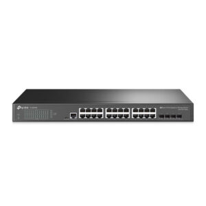 Switch cu 24 porturi Gigabit TP-Link Omada TL-SG3428, 4 porturi SFP, 56 Gbps, 41.66 Mpps, 16.000 MAC, cu management Switch cu 24 porturi Gigabit TP-Link Omada TL-SG3428, 4 porturi SFP, 56 Gbps, 41.66 Mpps, 16.000 MAC, cu management