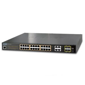 Switch cu 24 porturi PoE Planet GS-4210-24PL4C, cu management Switch cu 24 porturi PoE Planet GS-4210-24PL4C, cu management