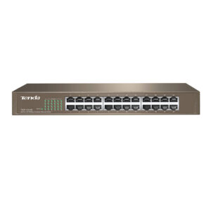 Switch cu 24 porturi Tenda TEF1024D, 4.8 Gbps, 3.57 Mpps, 8.000 MAC, fara management Switch cu 24 porturi Tenda TEF1024D, 4.8 Gbps, 3.57 Mpps, 8.000 MAC, fara management