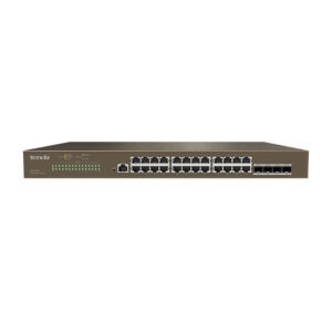 Switch cu 24 porturi Tenda TEG5328F, 56 Gbps, 41.7 Mpps, 16000 MAC, cu management Switch cu 24 porturi Tenda TEG5328F, 56 Gbps, 41.7 Mpps, 16000 MAC, cu management