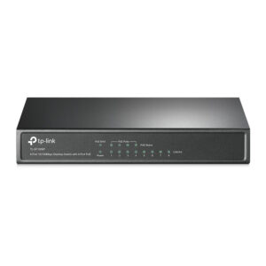 Switch cu 8 porturi TP-Link TL-SF1008P, 4 porturi PoE, 2000 MAC, 100 Mbps Switch cu 8 porturi TP-Link TL-SF1008P, 4 porturi PoE, 2000 MAC, 100 Mbps