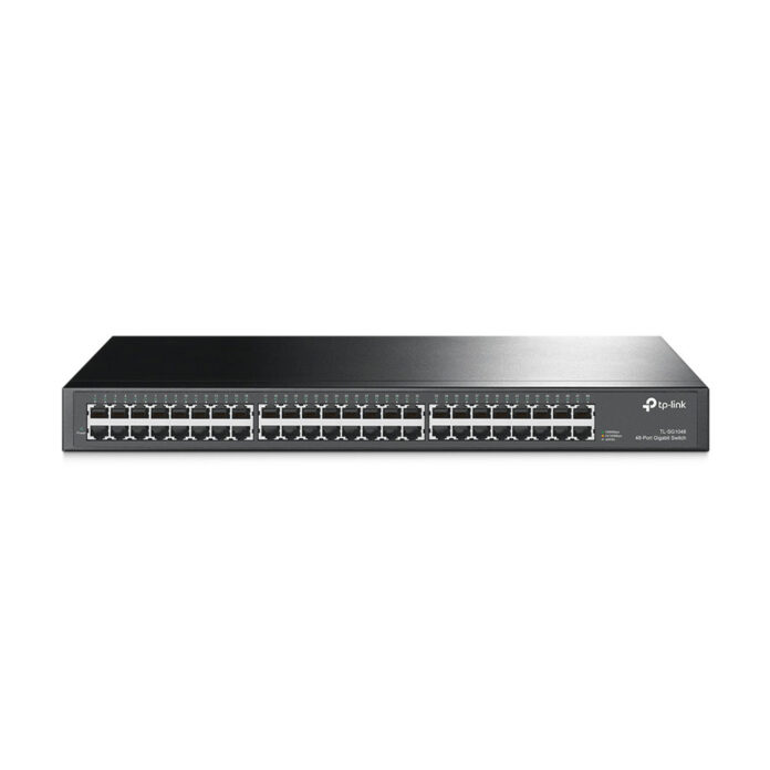 Switch cu 48 de porturi TP-Link TL-SG1048, 16000 MAC, 96 Gbps, fara management Switch cu 48 de porturi TP-Link TL-SG1048, 16000 MAC, 96 Gbps, fara management