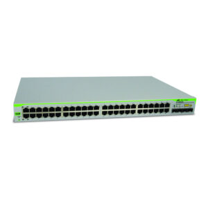 Switch cu 48 porturi Allied Telesis AT-GS950/48-50, 96 Gbps, 71.42 Mpps, 8.000 MAC, 4 porturi SFP, 1U, cu management Switch cu 48 porturi Allied Telesis AT-GS950/48-50, 96 Gbps, 71.42 Mpps, 8.000 MAC, 4 porturi SFP, 1U, cu management